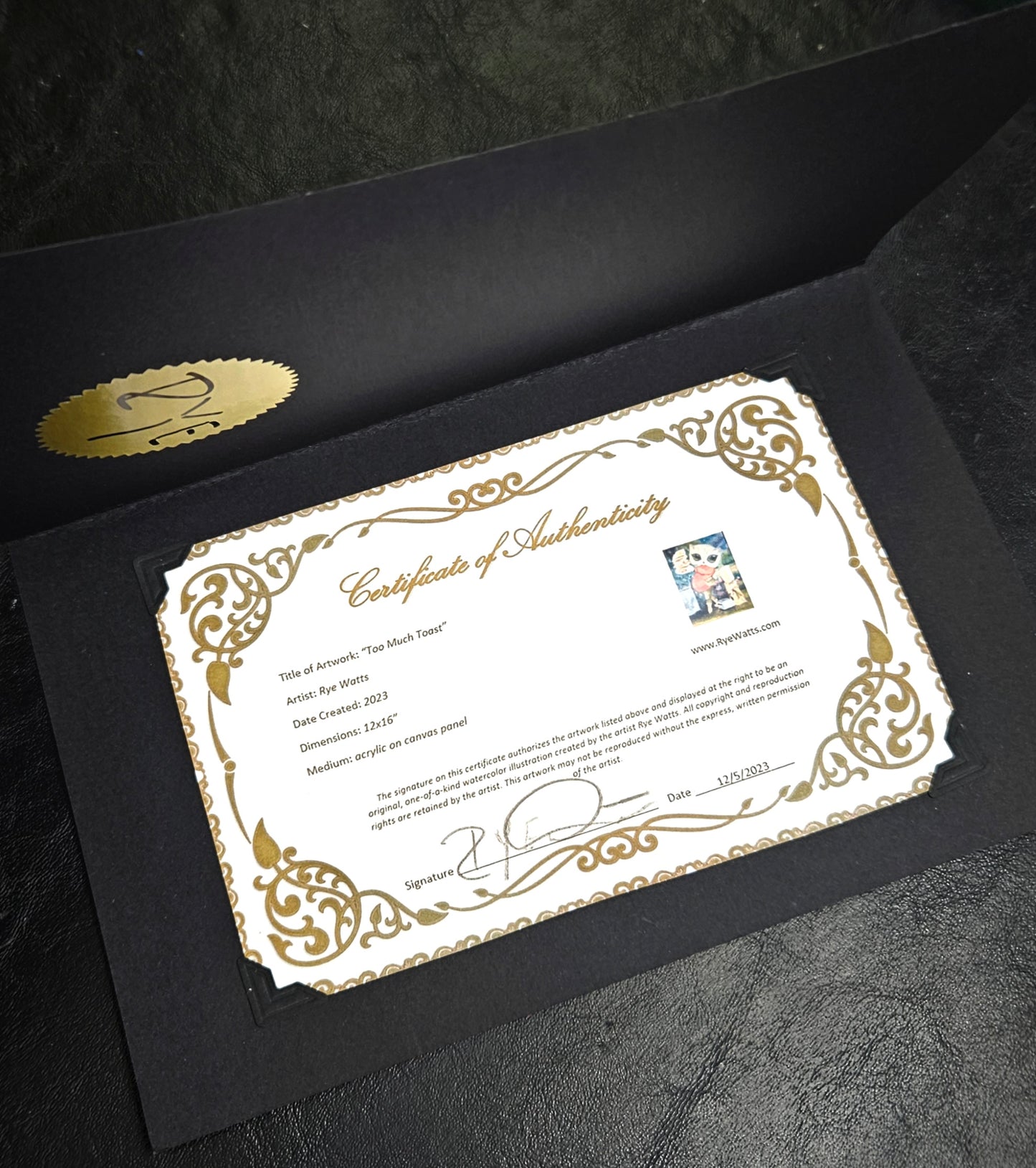 Too Much Toast - Rye Watts