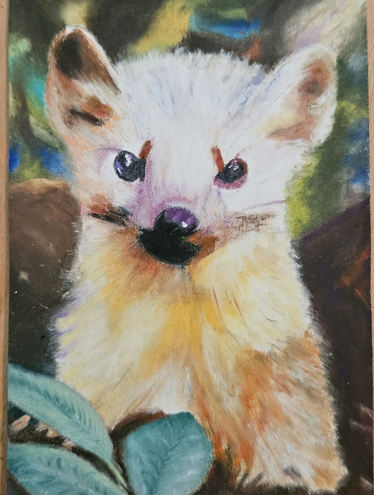 Pine Marten by artist Rye Watts