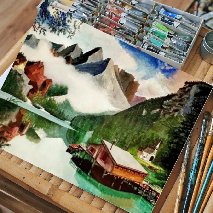 Italy painting by Rye Watts