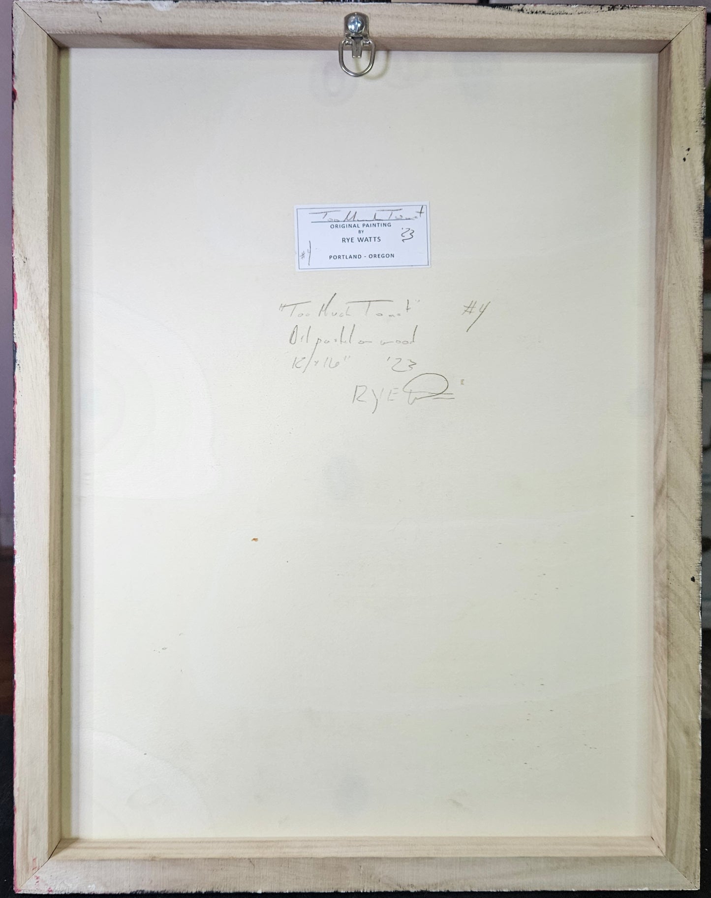 Too Much Toast - Rye Watts