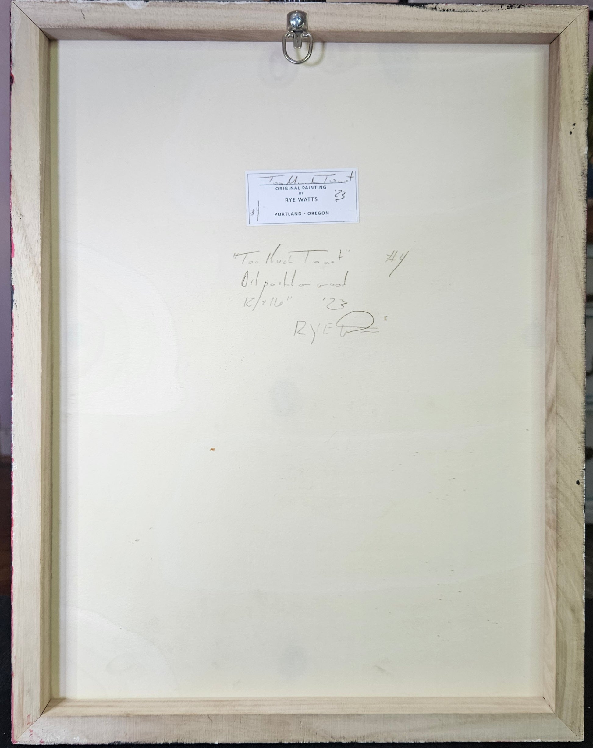 Too Much Toast - Rye Watts