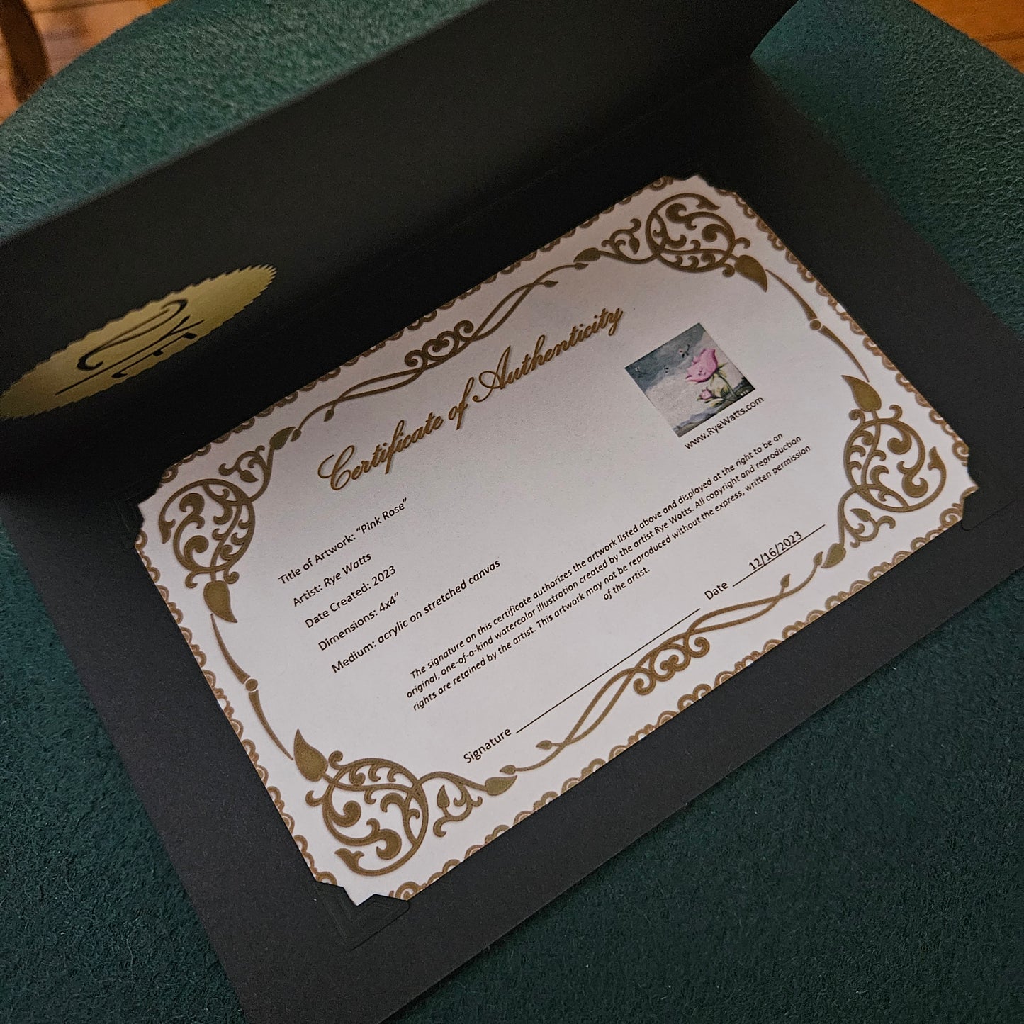 Pink Rose - Rye Watts