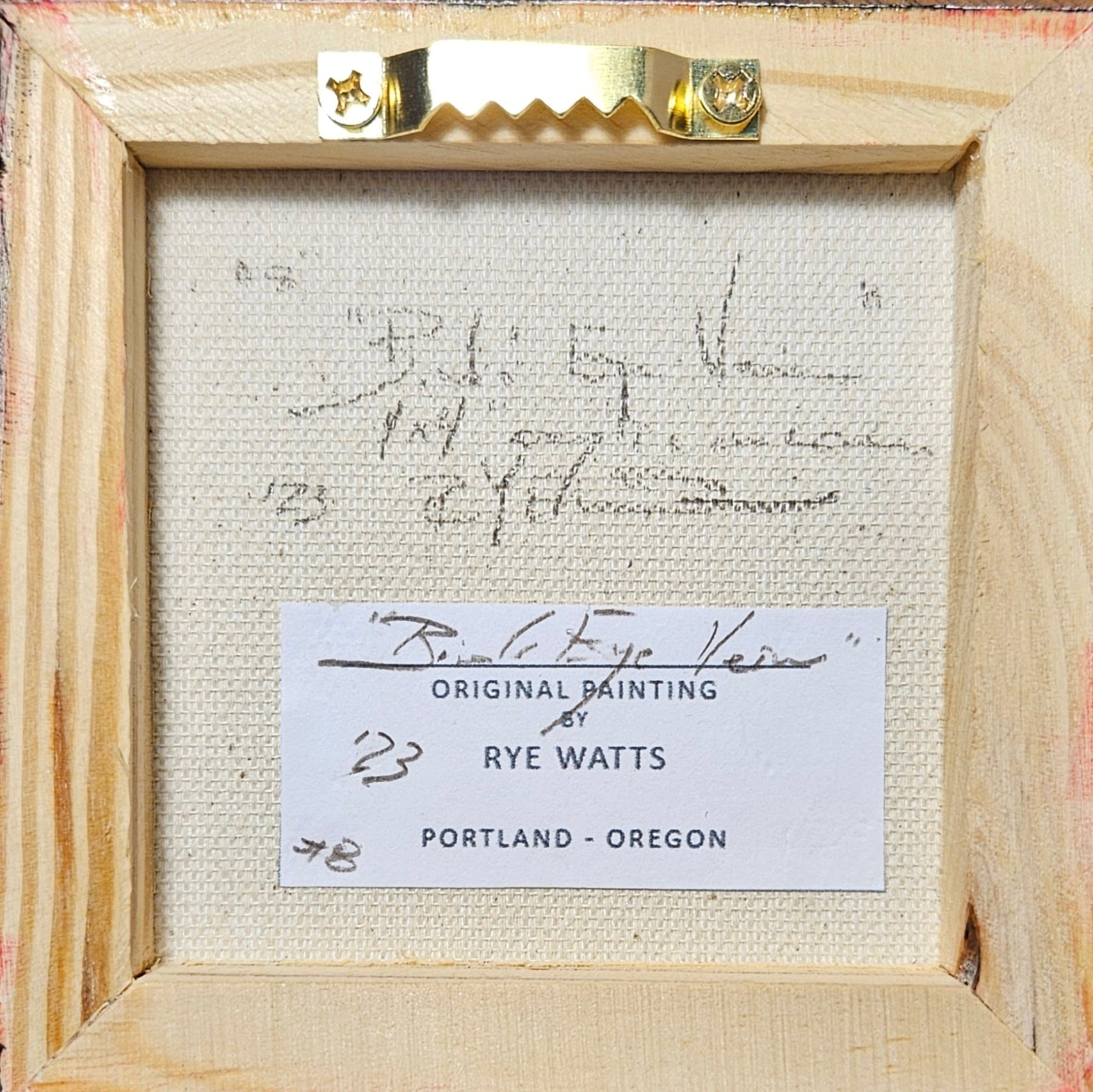 Bird's Eye View - Rye Watts