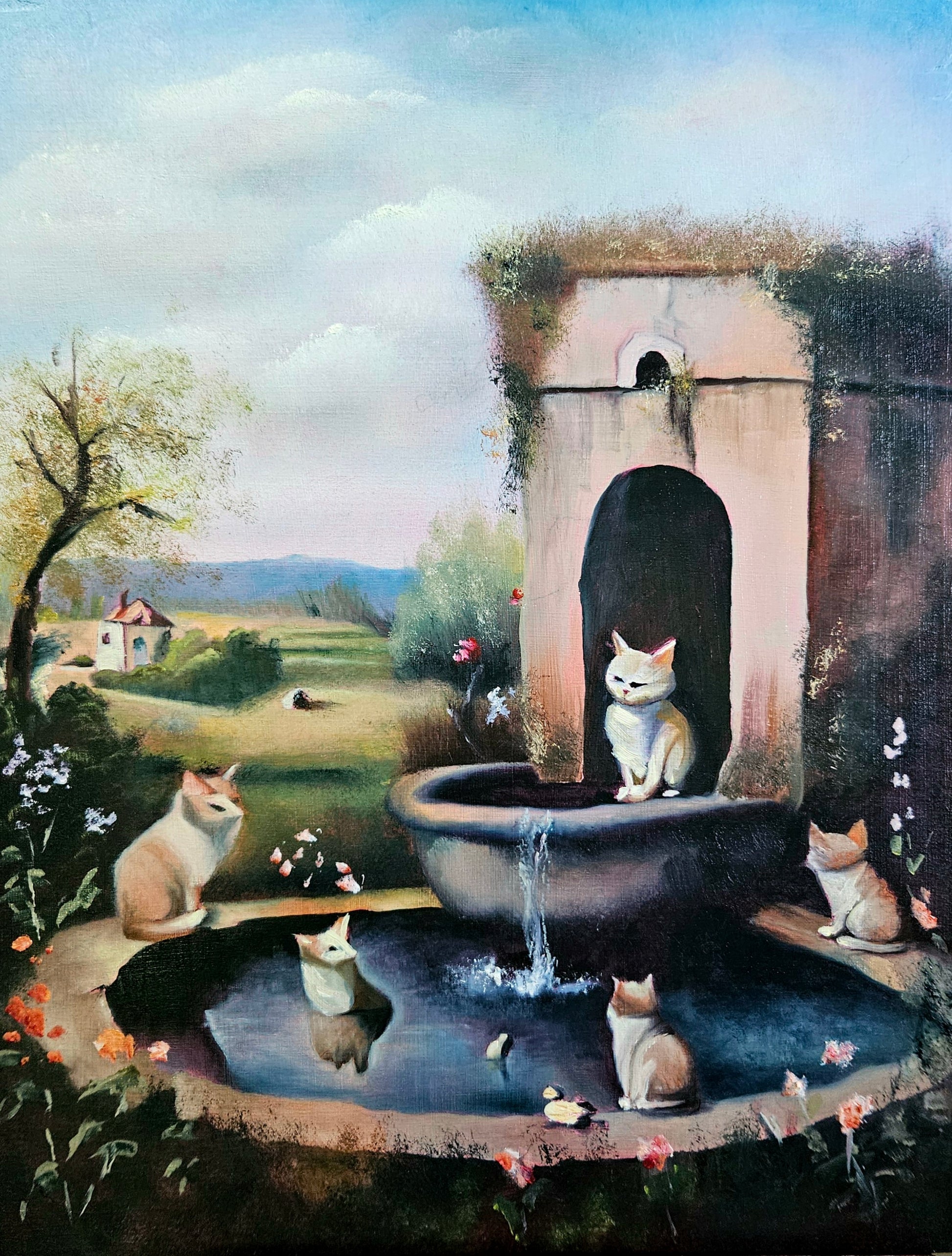 Day At The Fountain - Rye Watts