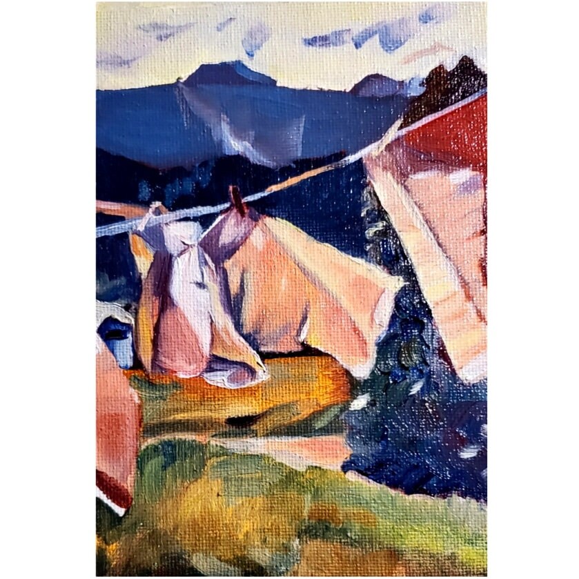 Laundry Day by artist Rye Watts